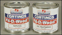 Fil-O-Wood� Wood Putty and Solvent